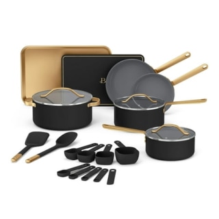 Beautiful 21-Piece Ceramic Nonstick Cookware Set