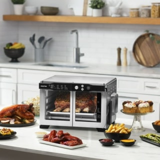 Gourmia French Door 6-Slice Digital Toaster Oven Air Fryer