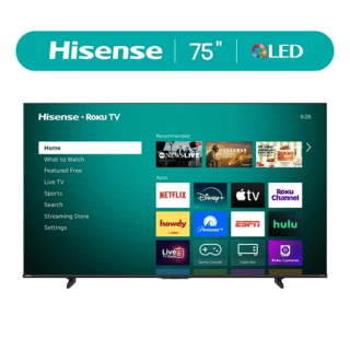 Hisense 75-in. Class H5 Series QLED 4K UHD Roku Smart TV