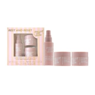 Holler and Glow Limited Edition Rest and Reset Skin Care Gift Set