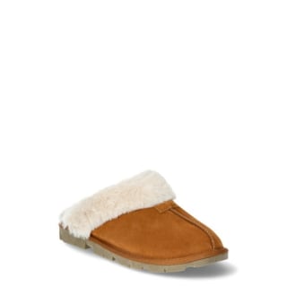 Joyspun Suede Clog Slippers