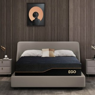 MLILY Ego Black Firm Cooling Gel Memory Foam Mattress