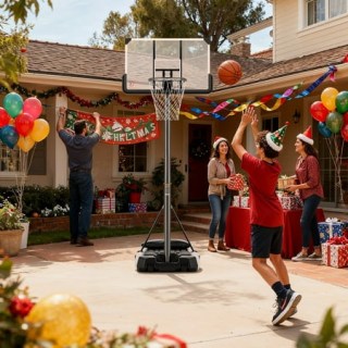 MaxKare 44In Basketball Hoop