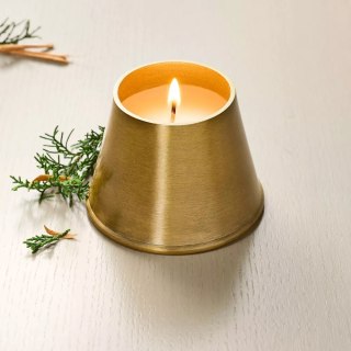 Hearth & Hand with Magnolia Small Brass Cypress and Santal Bell Candle
