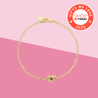 Gorjana Birthstone Heart Bracelet