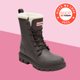 Hunter Diana Insulated Lace-Up Waterproof Booties