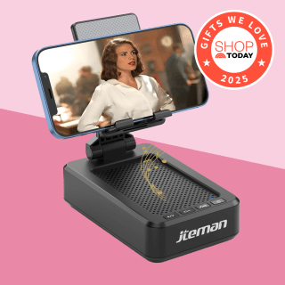 Jteman Cell Phone Stand with Wireless Bluetooth Speaker