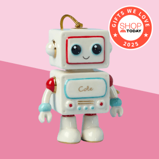 Lenox Personalized Robot Ornament