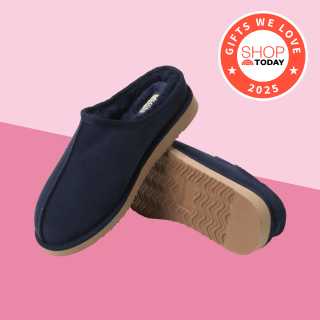 Fireside by Dearfoams Shearling Clog Slipper