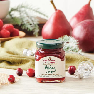 Stonewall Kitchen Holiday Sampler Collection Jams and Preserves Gift Set (6 Piece)