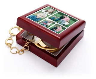 Gallery of Five Keepsake Box