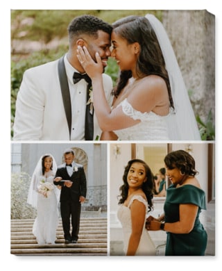 Gallery of Three Portrait Canvas Print