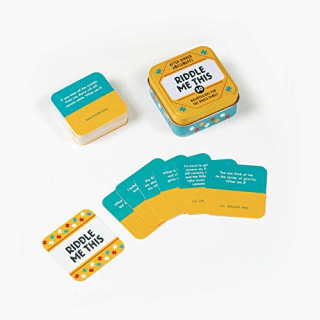 After Dinner Amusements: Riddle Me This Trivia Card Game