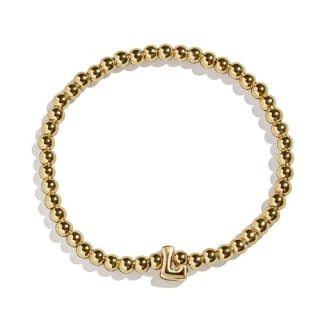 BaubleBar Initial Pisa Stretch Bracelet