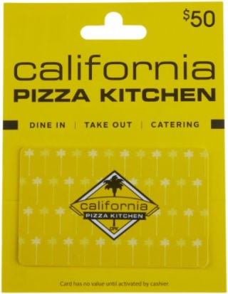 California Pizza Kitchen Gift Card