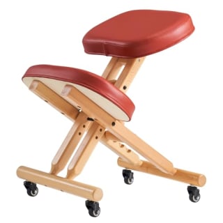 Master Massage Ergonomic Wooden Foldable Kneeling Chair
