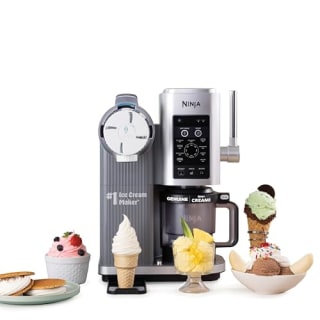 Ninja CREAMi Scoop & Swirl Ice Cream and Soft Serve Maker