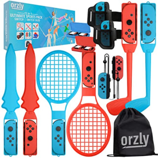 Orzly Switch Sports Games 2024 Accessories Bundle Pack