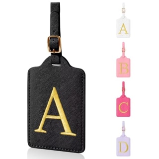 XSUIOY Personalized Initial Luggage Tags