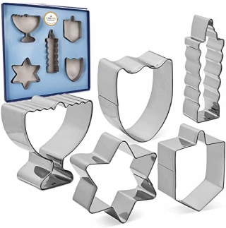 The Dreidel Company Stainless Steel Hanukkah Cookie Cutters
