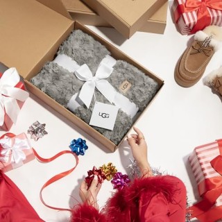 Ugg Adalee Faux Fur Throw