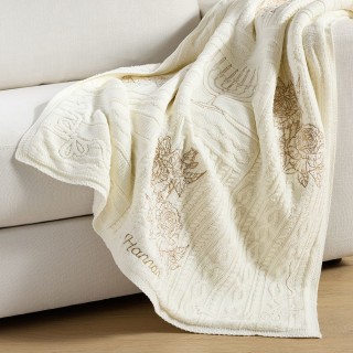 LoveShackFancy Hanukkah Heirloom Throw