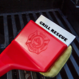 Grill Rescue Grill Brush with Scraper