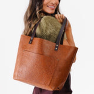 Portland Leather Tote Bag