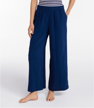 Cloud Gauze Wide-Leg Pants
