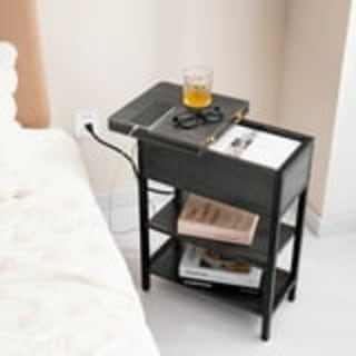 Yoobure End Table with Charging Station