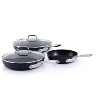 All-Clad HA1 Hard Anodized Nonstick Fry Pan Set