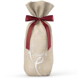 Lindt Assorted 5-Flavor Lindor Truffles Burlap 75-pc Gift Bag