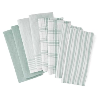 Member's Mark Plaid Leno Kitchen Towel Set (8 Piece)