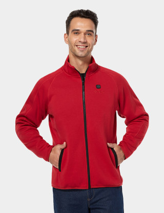Ororo Men's Heated Fleece Jacket