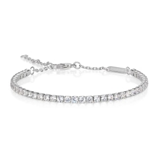 Anna Zuckerman Petite Glamour 2 Carat Tennis Bracelet