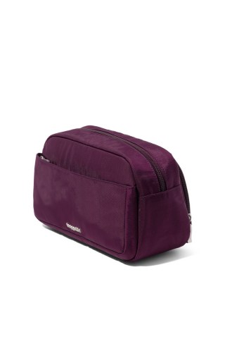 Baggallini Pocket Cosmetic Bag with Brush Organization