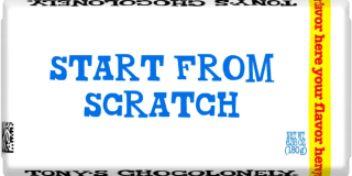 Tony's Chocolonely Custom Candy Bar