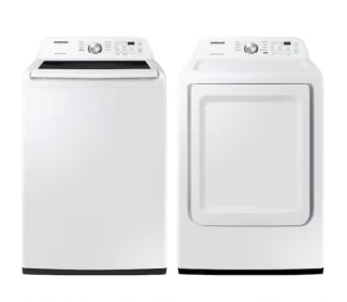 Samsung Top Load Washer with Dryer Set