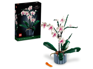 Lego Orchid Building Blocks Set