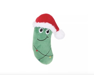 Merry & Bright™ Plush Holiday Pickle Dog Toy