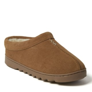 Dearfoams Doreen Genuine Suede Clog