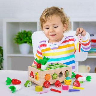 Montessori Carrot Wheels