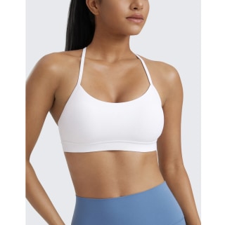 Crz Yoga Butterluxe Wireless Racerback Sports Bra