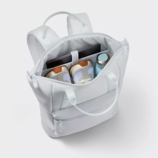 All in Motion Faux Neoprene Tote Backpack