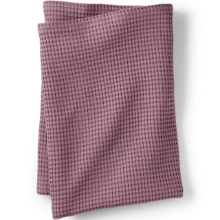 Lands’ End Organic Cotton Waffle Bed Blanket