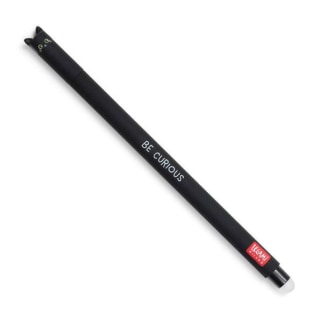 Legami Black Kitty Erasable Gel Pen
