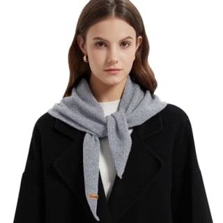 Acushla 100% Merino Wool Triangle Scarf for Women