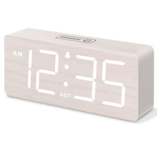 DreamSky Wooden Digital Alarm Clock