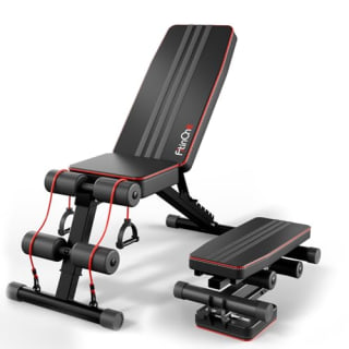 FitinOne Adjustable Folding Weight Bench