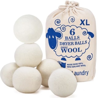Handy Laundry Wool Dryer Balls (Pack of 6)
